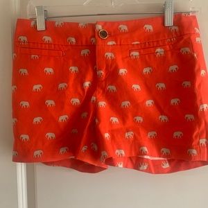 Banana Republic Elephant shorts size 0 NWOT
